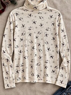 Classics Edition Snowman Turtleneck Size Large